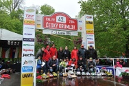 Rallye Český Krumlov: Vyhlášení výsledků